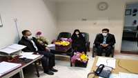 قدر داني موسسه مسير روشن صد دروازه از زحمات كاركنان بيمارستان ولايت