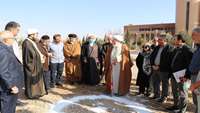 آیین آغاز ساخت مسجد حضرت فاطمه زهرا (س) بیمارستان ولایت