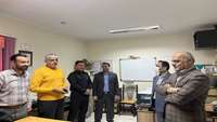 دیدار عیدانه دکتر سید حسن تقوی با پرسنل اداری بیمارستان ولایت