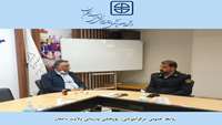 دیدار فرماندهی پلیس راهور دامغان با رئیس مرکز آموزشی، پژوهشی و درمانی ولایت