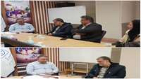 دیدار سرپرست دانشکده علوم پزشکی دامغان با رئیس مرکز آموزشی، پژوهشی و درمانی ولایت
