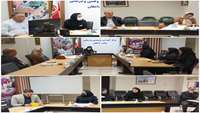برگزاری جلسه کمیته مدیریت رهبری در مرکزآموزشی، پژوهشی ودرمانی ولایت دامغان 