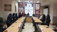 حضور رئیس اداره پرستاری دانشگاه علوم پزشکی استان سمنان در مرکزولایت