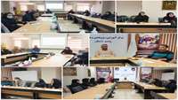 برگزاری جلسه مشترک کمیته پیشگیری و کنترل عفونت و بهداشت محیط در مرکز آموزشی، پژوهشی و درمانی ولایت دامغان 