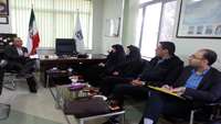 دیدار اعضای هیات مدیره سازمان نظام پرستاری شهرستان دامغان با سرپرست شبکه بهداشت و درمان شهرستان 
