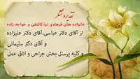 خدمات بهینه شایسته تقدیر است
