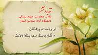 تقدیر معاونت علوم پزشکی دانشگاه آزاد اسلامی استان از بیمارستان ولایت شهرستان دامغان