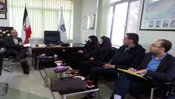 دیدار اعضای هیات مدیره سازمان نظام پرستاری شهرستان دامغان با سرپرست شبکه بهداشت و درمان شهرستان 