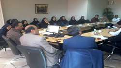 جلسه ستاد نورزوی بیمارستان ولایت شهرستان دامغان