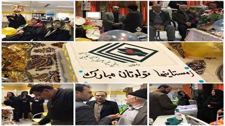  جشن تولد زمستانه برای بیماران دیالیزی