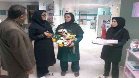 گرامیداشت روز ماما در بیمارستان ولایت