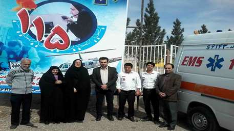  بازدید اعضا ستا نوروزی از پایگاه های اورژانس