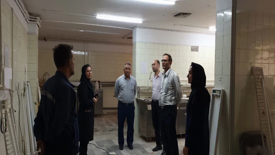بازدید مسئولان حوزه سلامت  از روند آماده‌سازی آزمایشگاه کلینیک تخصصی رضایی دامغان