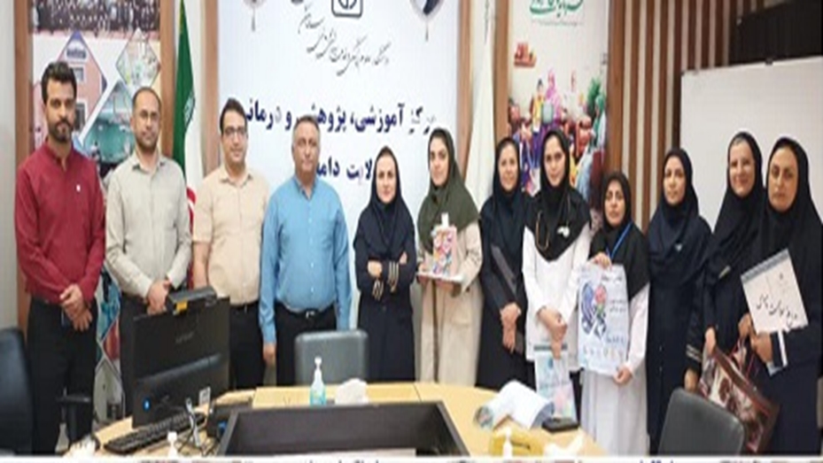 تجلیل از منتخبین ایمنی بیمار در مرکز ولایت دامغان؛ تأکید بر نهادینه‌سازی فرهنگ ایمنی در مسیر ارتقای کیفیت خدمات سلامت